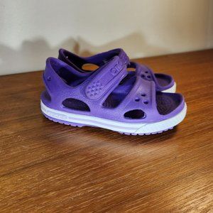CROCS Toddler Purple Sandal (C 5)